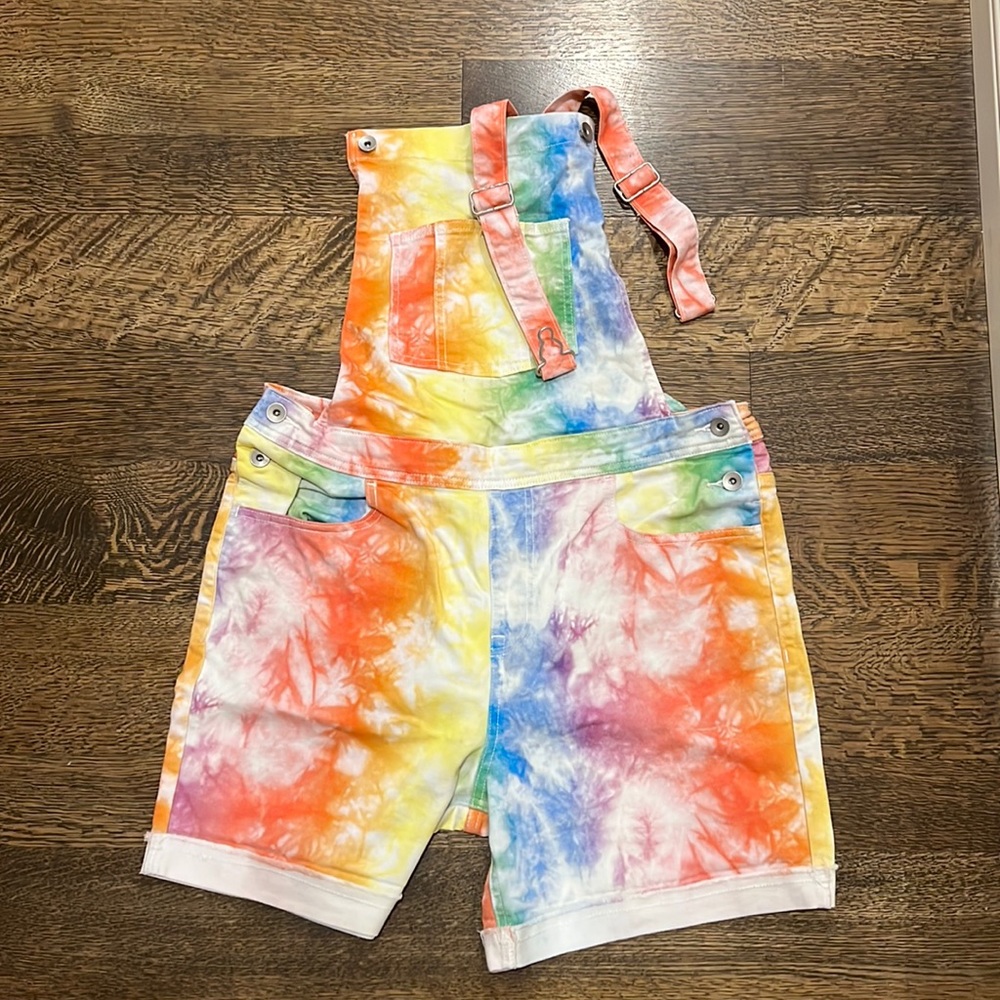 Tiedye overall jumpsuits